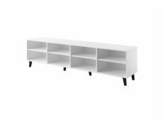RTV skříň FARO 200x42x52 bílá matná + dub craft