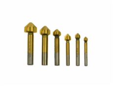 Sada záhlubníků 6,3-20,5 mm, 6 ks GEKO