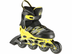 Nils Extreme Rollers Na11010 Černá a žlutá velikost M (35-38) Nils extrémní brusle