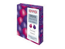 Barvy na vajíčka OVO DUO 2 x 20 ml (červená, fialová)