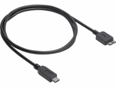 USB USB kabel AKYGA AK-USB-44 USB kabel 1 m USB 3.2 Gen 1 (3.1 Gen 1) USB C Micro-USB B Black