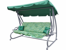 DWM Garden High Seat Textylin 2x1 Zelený vzor