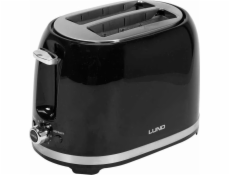 Toustovač Lund Lund Toaster 700-850W Black T67500