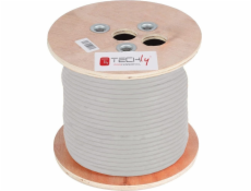Techly Techly Cat5e F/UTP Speed ??Cable Wire Copper LSZH 305M Grey