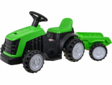 Traktor se zelenými přívěs
