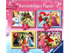 Ravensburger Puzzle Disney Princess 4in1