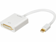 LogiLink DisplayPort Mini AV adaptér – DVI-I biely (CV0037B)