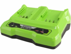 Nabíječka baterií Greenworks Greenworks, 2 porty, 24 V, 2 a