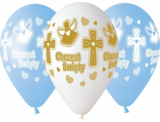 Balónky křtu Gemar pro chlapce - 33 cm - 5 univerzálních počítačů
