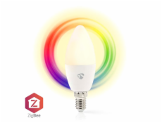 Smart LED žárovka E14 4,9W RGB NEDIS ZBLC10E14 ZigBee Tuya