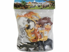 Figurka Švédská divoká zvířata sada 10 figurek Švédů