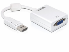 DeLock adaptér DisplayPort (samec) na VGA (samica)