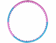 Jinpoli hula-hop s video koulí modrá 110 cm (5696)