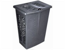 Branq Laundry Basket Zebra 42L Anthracite (BRA000056)