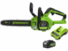 24V 4Ah 30 cm chainsaw Greenworks GD24C