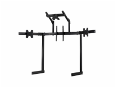 Next Level Racing ELITE Free Standing Quad Monitor Stand, Samostatný stojan pro 4 monitory, černý