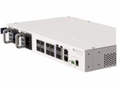 Mikrotik Cloud Switch CRS510-8XS-2XQ-IN, 650 MHz CPU, 128 MB RAM, 1x LAN, 2x QSFP28, 8x SFP28, 2x PSU, L5