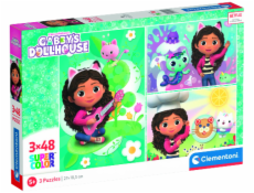 Puzzle 3x48 Gábinin kouzelný domek 2