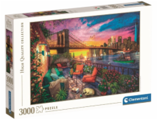 Puzzle 3000 Západ slunce nad Manhattanem