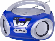 Trevi Boombox Trevi CMP54404 BT CD USB rádio MP3 Blue Radio