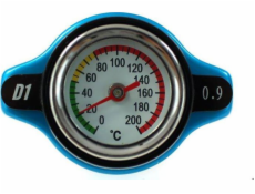 D1Spec_D Viečko plniaceho hrdla chladiča s teplomerom D1Spec 15mm Modrá 0,9 Bar D1Spec_D Viečko plniaceho hrdla chladiča s teplomerom D1Spec 15mm Modrá 0,9 Bar