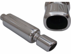 Koncový tlmič výfuku TurboWorks80 x 92 mm, vstup 57 mm