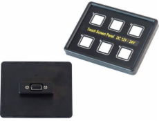 Dotykové přepínače panelu Turboworks_F Panel 1x15pin VGA 12/24V