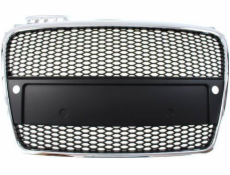 MTuning_F Grill Audi A4 B7 RS-Style Chrome-Black (05-08) PDC
