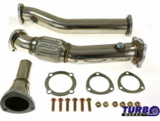 TurboWorks zvodová trubka AUDI TT A3 VW GOLF 4 1.8t AWD DECAT