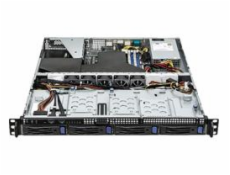 ASRock Rack 1U server 1x AM4, X570, 4x DDR4 ECC, 4x SATA 3,5HS, 2x M.2, PCIe4 x16, 2x 1Gb LAN, 450W, IPMI