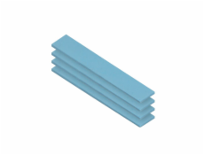 ARCTIC teplovodivá podložka - TP-3 120 x 20 x 1,5 / 4 pack