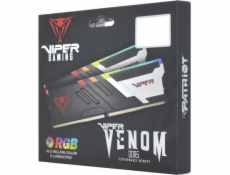 Memory Patriot Viper Venom RGB, DDR5, 64 GB, 5600 MHz, CL40 (PVVR564G560C40K)