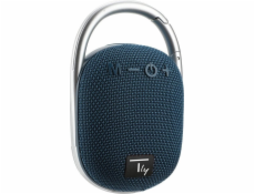 Techly Speaker Techly Bluetooth 5.3 5W TWS LED/MP3/USB/TF modrá