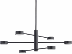 Nowodvorski závěsná lampa Nastavitelná stropní LAMPA ORBIT 7946 Nowodvorski industriální molekuly tyčinky do jídelny černá