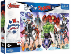 Trefl Puzzle 160 dielikov Super Shapes XL Courage of the Avengers