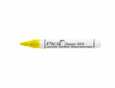 Pica Lack-/Industriemarker 2-4mm Rundspitze, gelb