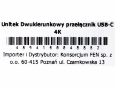 Unitek two-way Signal Switch USB-C  2 i