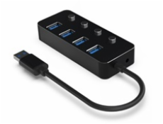 Gembird USB HUB I/O HUB USB3 4PORT/UHB-U3P4P-01 GEMBIRD