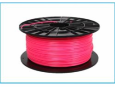 Filament PM tisková struna/filament 1,75 PLA růžová, 1 kg
