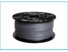Filament PM tisková struna/filament 1,75 ABS stříbrná, 1 kg Filament PM tisková struna/filament 1,75 ABS stříbrná, 1 kg