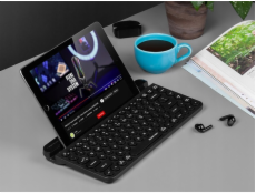Wireless keyboard A4tech FSTYLER FBK30 Black 2.4GHz+BT (Silent)