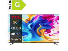 TCL 50C645 50  QLED (Quantum Dot)/4K 3840 x 2160/50Hz/4ms/3xHDMI/USB 3.0/RJ-45/Wifi/BT