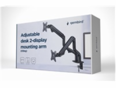 ARM pro dva monitory stolu (nastavitelné), od 17 palců do 32 palců, naložte až 8 kg