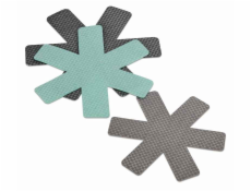 KELA Ochranné podložky na pánve Amparo plsť zelená 3 ks KL-12328