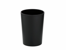 KELA Pohár MARTA plastik černá H 11cm / Ř 8cm KL-24201
