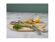 KELA Servírovací prkénko NINO bambus L 45cm x H 1,6cm / Ř 36cm KL-12024
