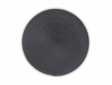 KELA Prostírání KIMYA PP-plastik šedá H 0,2cm / Ř 38cm KL-12337