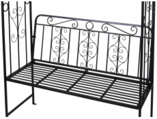 PROGARDEN Zahradní oblouk na růže s lavičkou 121 x 230 cm KO-X77000120