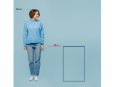 KELA Koupelnová předložka Ombre 80x50 cm polyester starorůžová KL-23565