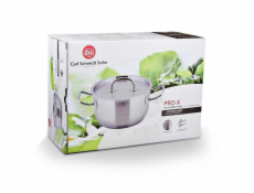 CS SOLINGEN Kastrol s poklicí nerezová ocel 5 l / pr. 24 x 13 cm PRO-X CS-043193